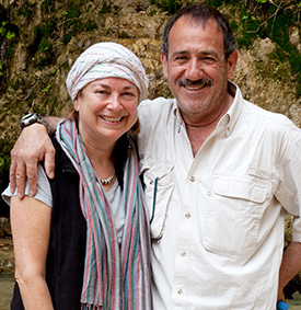 Katherine Keates and Avi Cohen