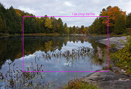 basic photography information - crop factor