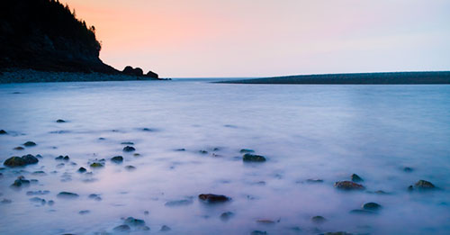 Long exposure photo of water illustrating creative use of shutter speeds