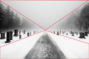 triangles in picture composition